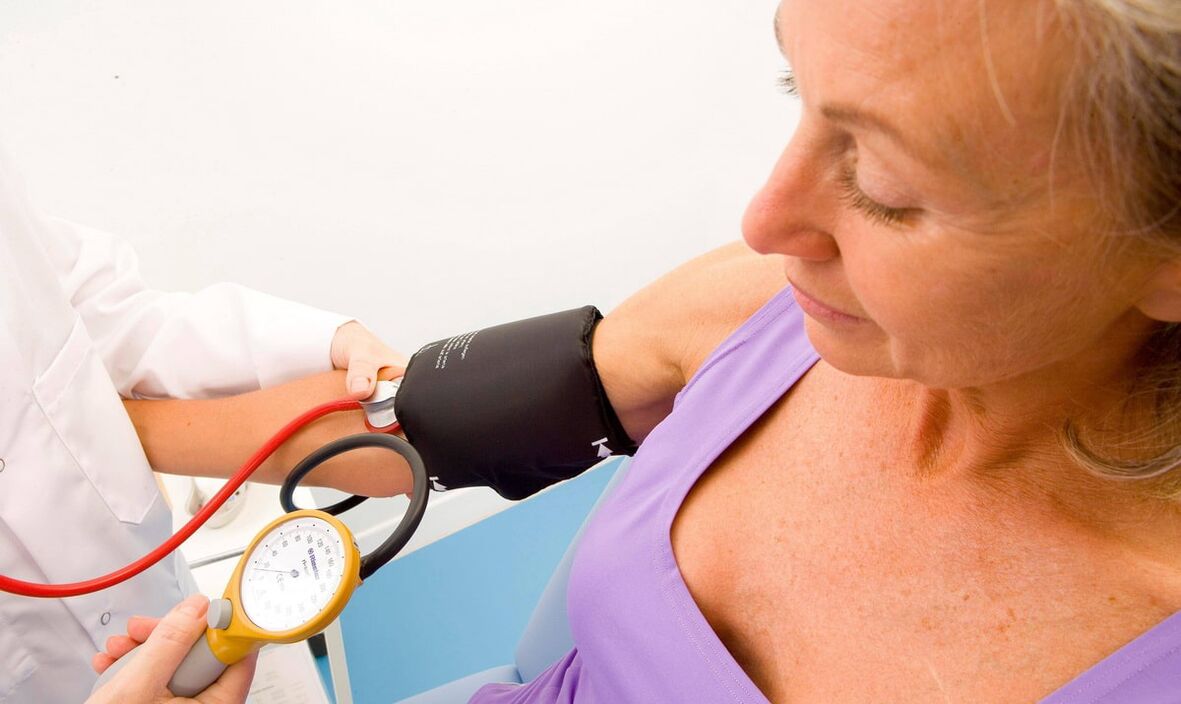 Patienten mit thorakaler Osteochondrose haben Angst vor Bluthochdruck