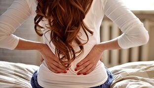 wahrscheinliche Ursachen für Rückenschmerzen