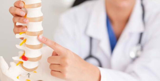Osteochondrose eine Erkrankung der Wirbelsäule